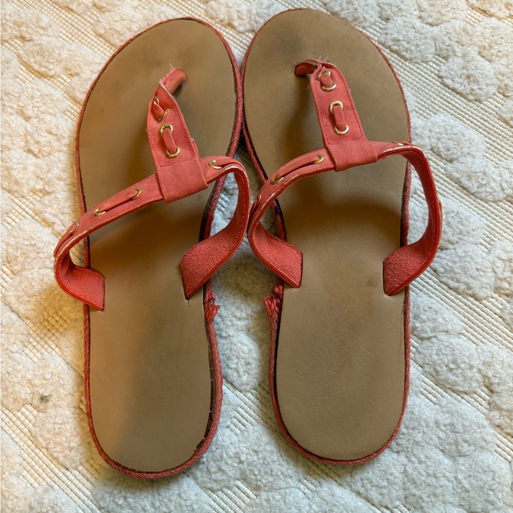 Coral Sandals
